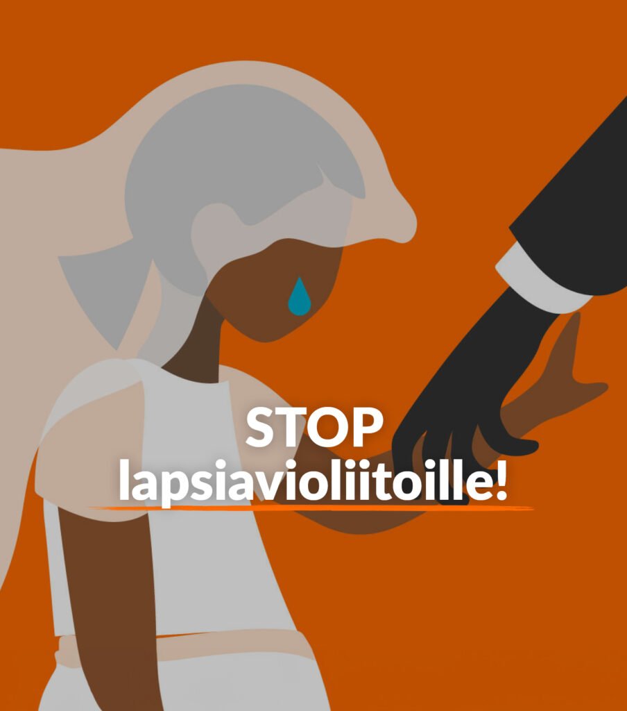 Stop lapsiavioliitoille!